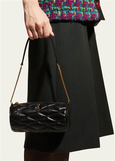 ysl tube bag sade|Saint Laurent Sade Quilted Leather Tube Bag .